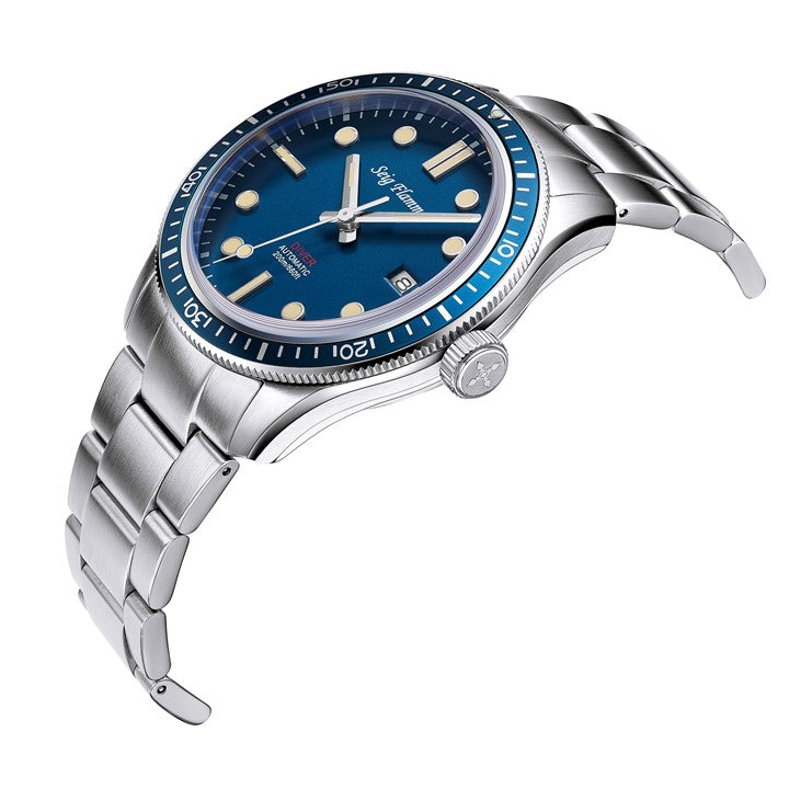 Seig Flamma - Automatic 200M Diver Watch - 42mm Date Function